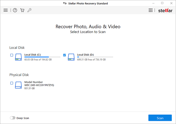 Stellar Photo Recovery Software