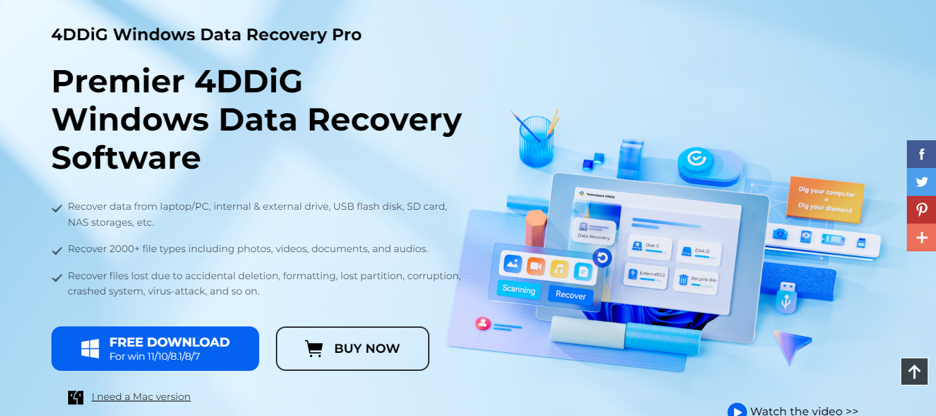 Tenorshare Data Recovery Wizard