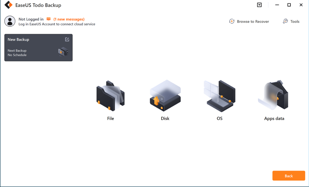 EaseUS Todo Backup